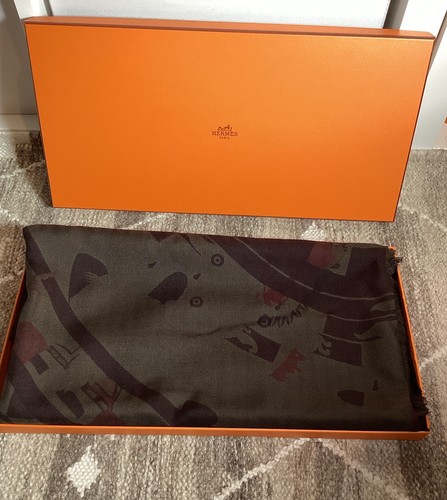 Auth hermes cashmere 140 shawl - auth,