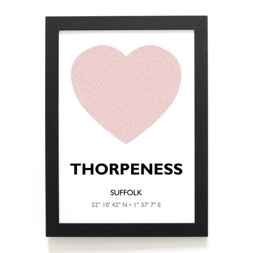 Print thorpeness suffolk - a4,