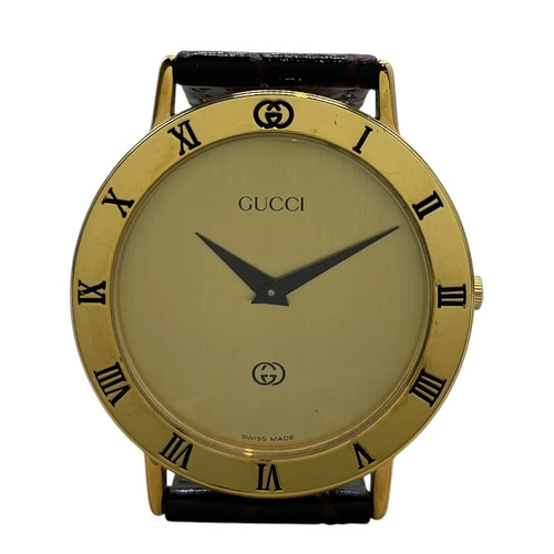 Gucci watch 3000m gold - watch,