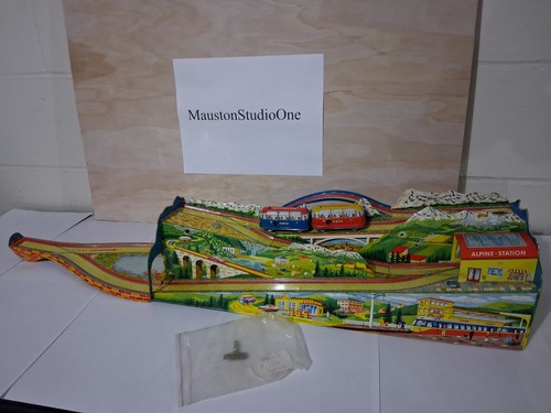 Vintage tin litho alpine - vintage,
