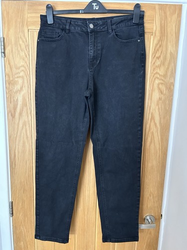 Ladies black jeans straight - ladies,