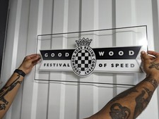Goodwood festival of speed sign mancave garage