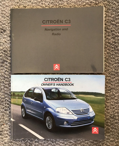 Citroen owners handbook - owners,