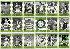 Glasgow Celtic European Cup winners 1967 football trading cards 