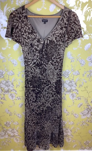 East silk devore bias cut - east,