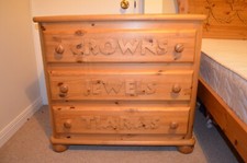 Princess Theme Girls Bedroom Chest of Drawers