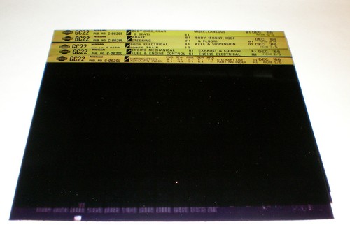 Microfiche replacement parts - microfiche,