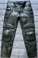 leather motorcycle trousers 40 waist