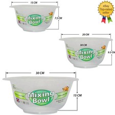 AXXTAN  Plastic Mixing Bowls