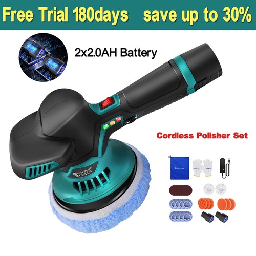 New cordless car polisher - new,