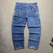 Dickies Mens Blue Straight