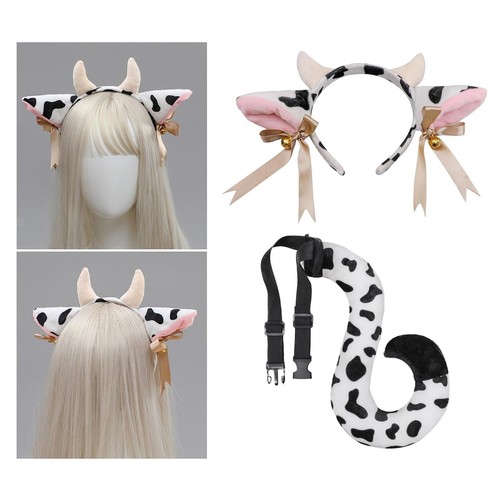 Cow costume set fancy - set, dress