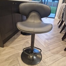 4 x Bar Stools Kitchen Swivel PU Leather Stools Dining Room Breakfast Pub Chairs