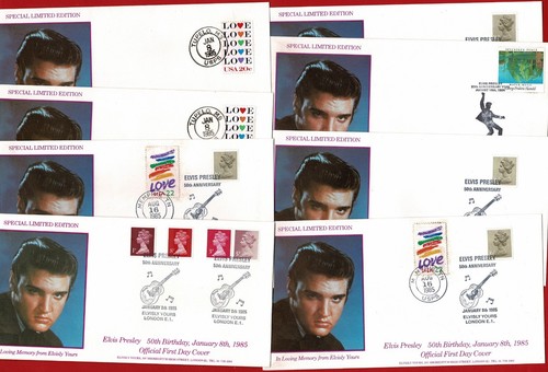 Elvis presley 50th - 8x,