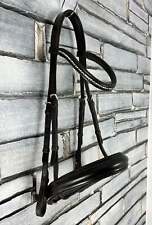 S/H Schockemohle Dressage Bridle -Padded Nose- Brown -Full