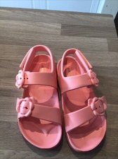 Very Orange Girls Sandals Size