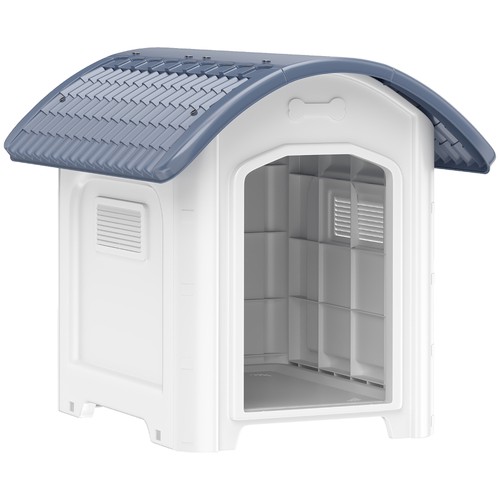 Outdoor dog kennel - dog, plastic