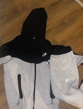 Black and Grey Nike Tech