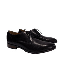 M&S Mens Shoes Black Leather