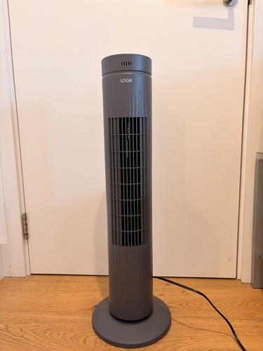 Logik black digital tower fan - logik,