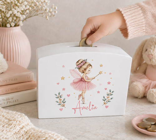 Personalised girls money - personalised,