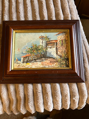 Raymond signed framed small - signed,