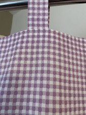 Pair Tab Top Lilac Gingham