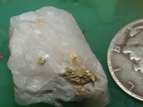 Gold quartz specimen 18 - quartz, 4.18