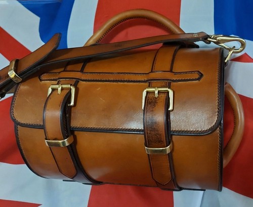 Hand made leather barrel - leather,