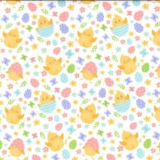 Easter Fabric - Cute Chicks &