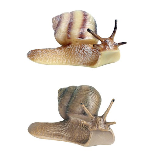 2pcs resin snail house - resin,