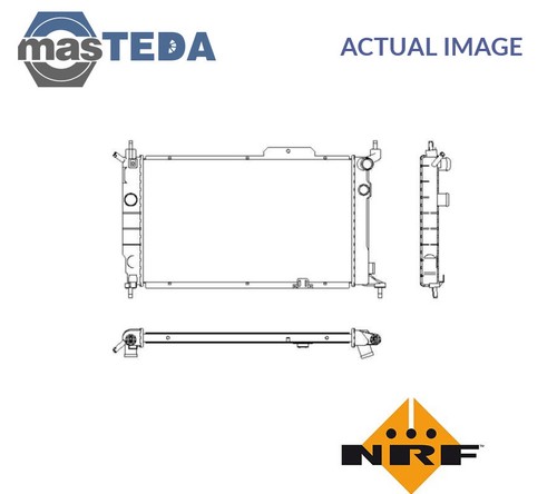 52204 engine cooling radiator - 52204,