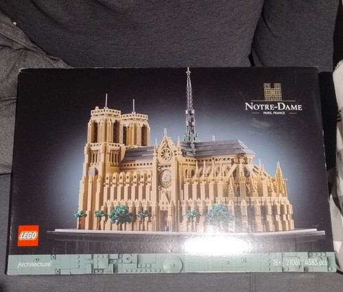 Lego architecture notre dame - lego, notre-dame