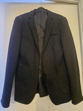 Man's Black Suit Jacket Size