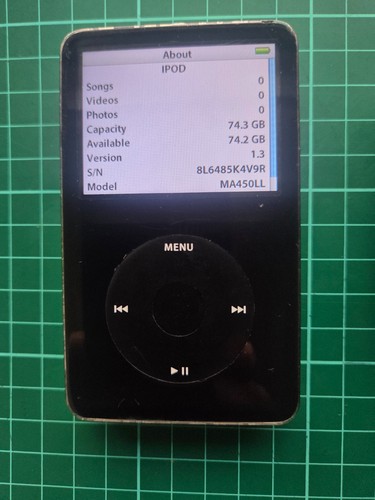Apple ipod classic 5th - ipod,