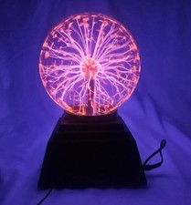 Plasma Ball Globe Light Retro Classic Tesla Lamp Touch Vintage  Large 