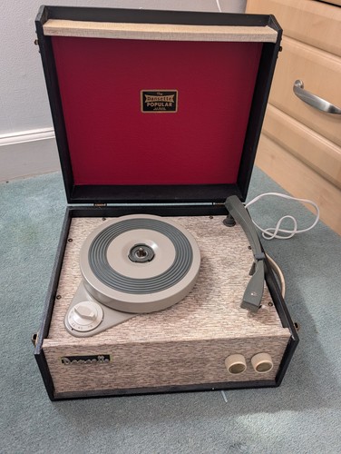 Dansette popular record player