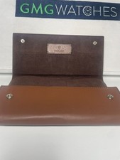 Rolex Brown Leather Triple