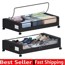 Under Bed Storage with Wheels