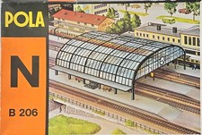 POLA N GAUGE STATION CANOPY DELUXE SET KIT B206 B 206 VINTAGE KIT