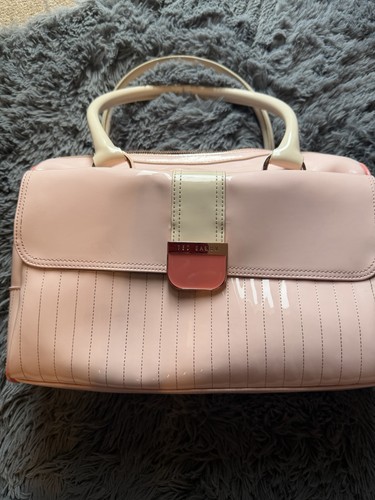 Vintage ted baker patent - baker, pink