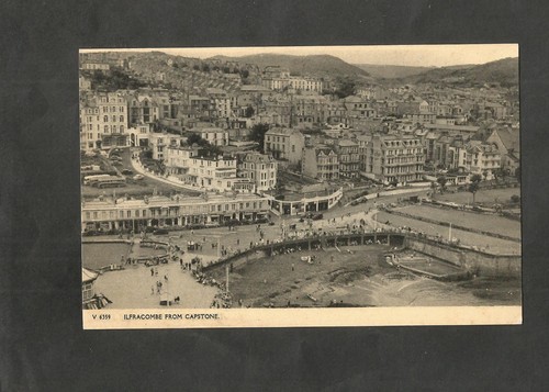 Postcard devon ilfracombe town - postcard,