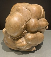 Vintage art carved weeping - vintage,