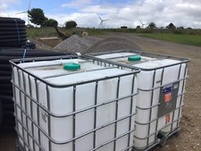 Two X 2 IBC Water Tank 1000