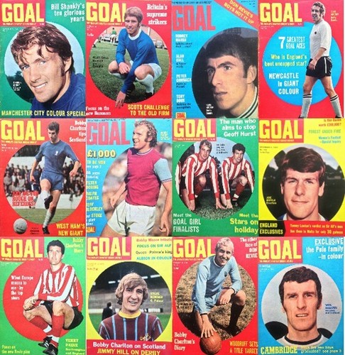Goal football magazine cover - goal,