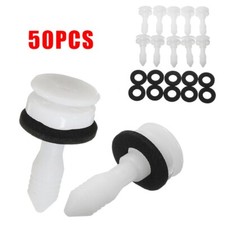 Door Panel Trim Clips White 31mm Fastener For Jaguar S-Type X-Type C2S13494 Well