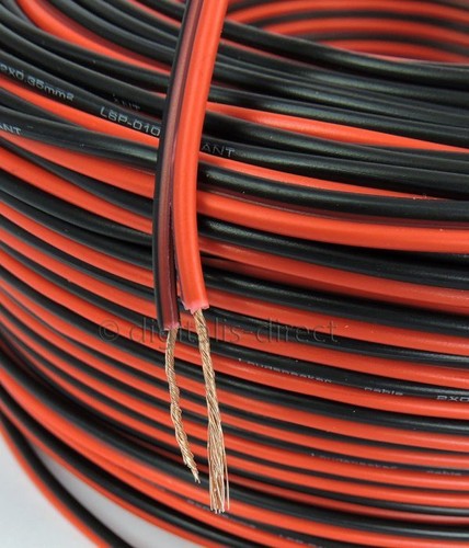 Speaker cable 100m red - speaker,
