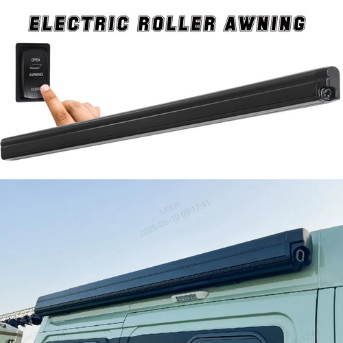 Awning roll wind out sun - out, rain