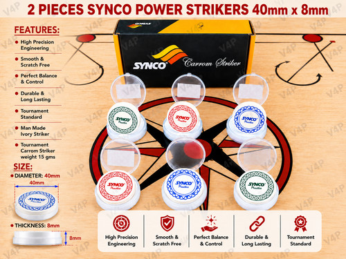 Synco carrom board - 2,