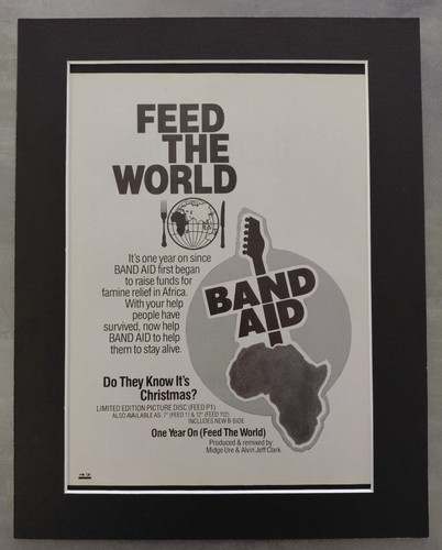 Band aid feed - the, world